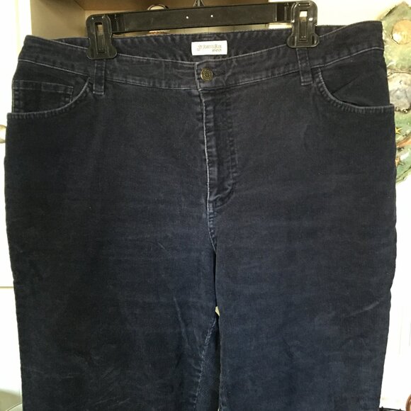 Bundle - Women's Corduroy Pants Croft & Barrow & St John's Bay Sz 18 Tall - Picture 4 of 8